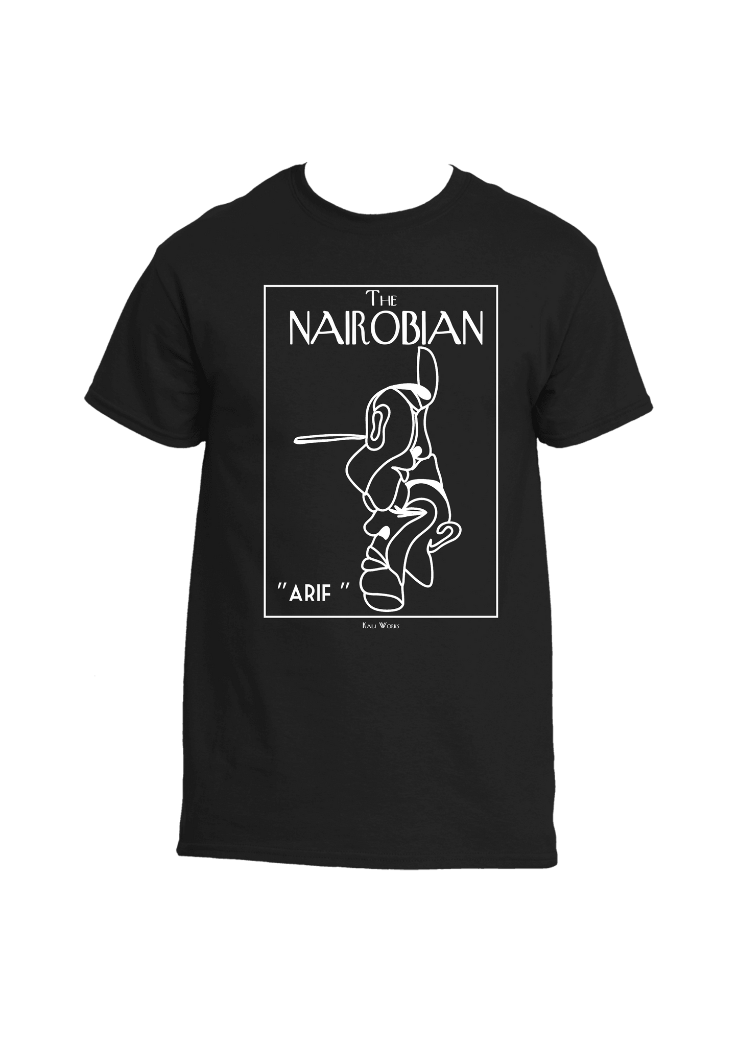 The Nairobian ARIF Tee (Black)