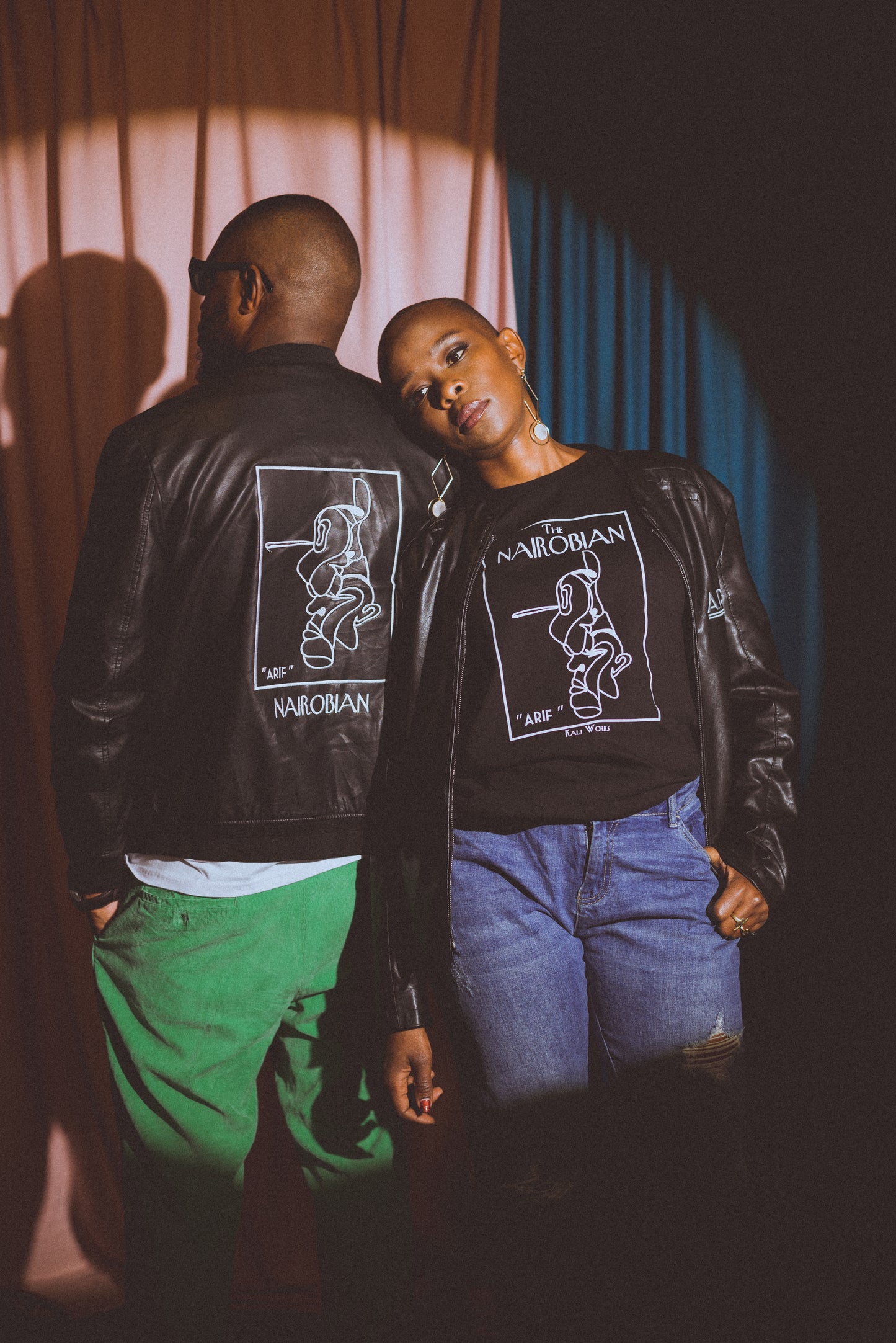 The Nairobian ARIF Tee (Black)