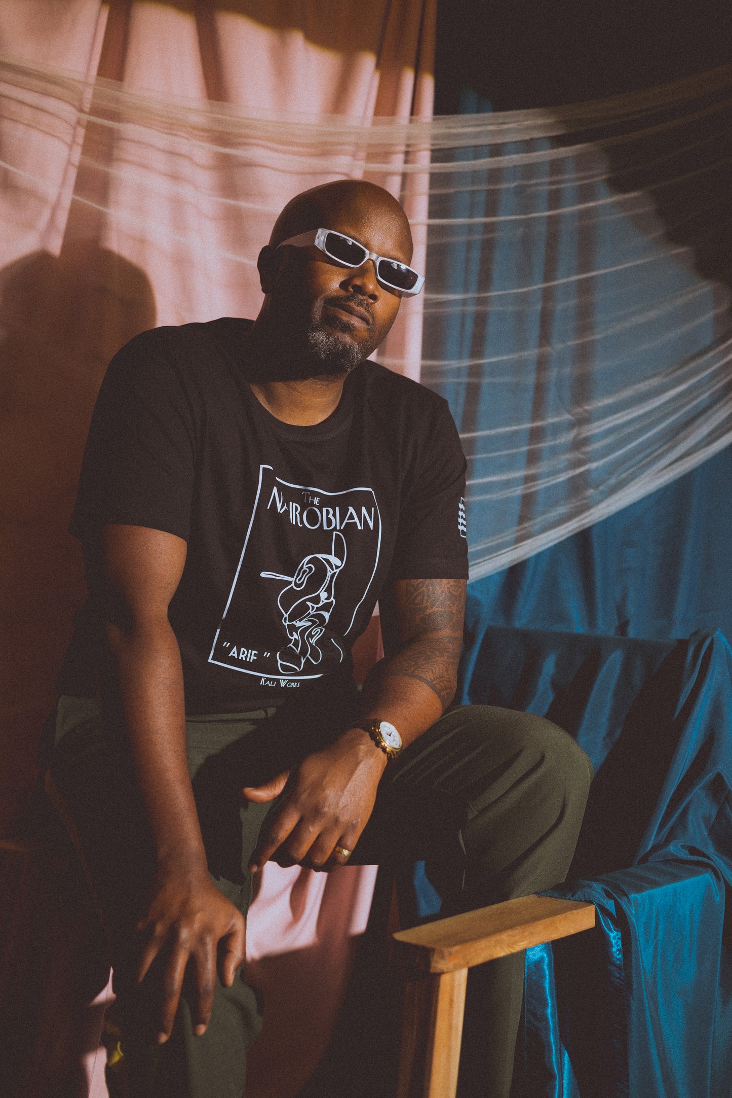 The Nairobian ARIF Tee (Black)