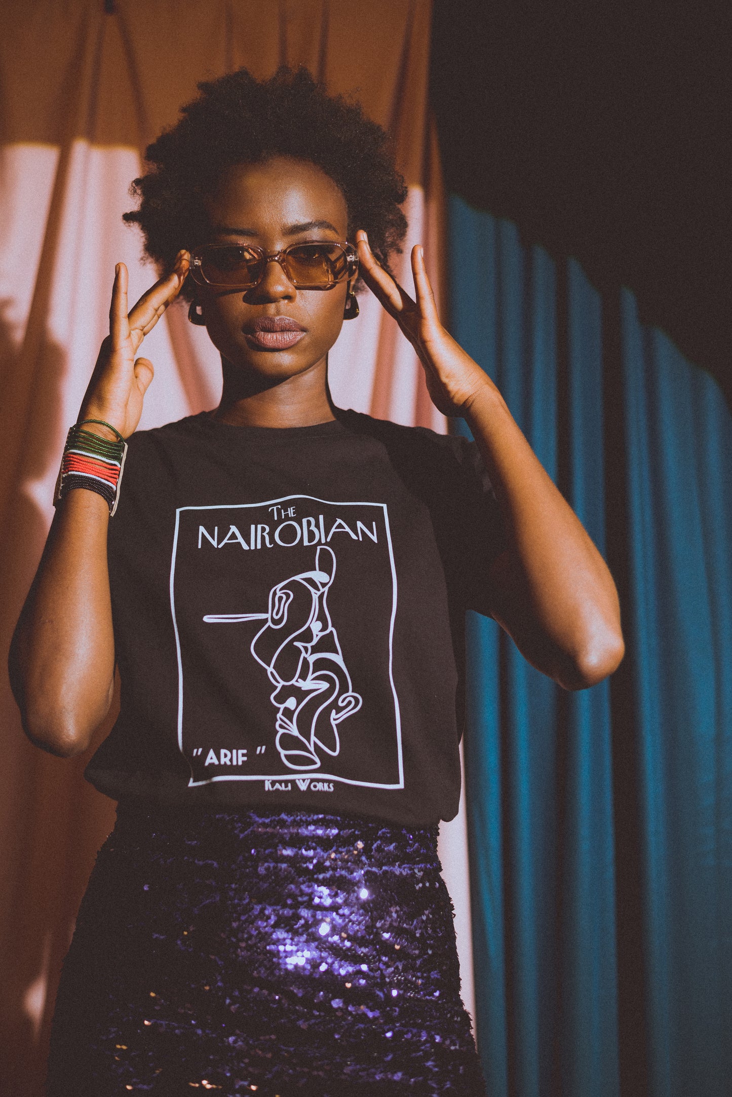The Nairobian ARIF Tee (Black)