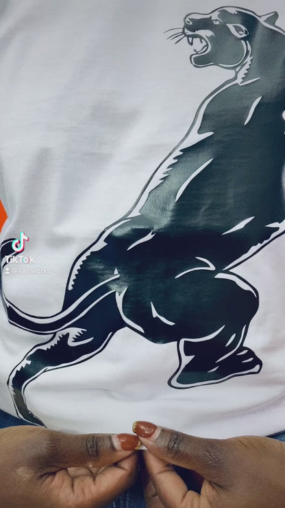 Black Panther Tee (White)