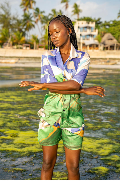 NGONG' Short Sleeve Set - Shirt Only